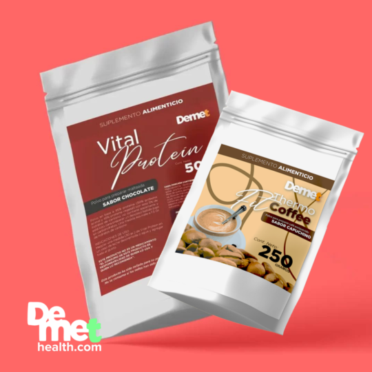 ☕Fit Thermo Coffee + 🏋️Vital Protein – Sabor Chocolate